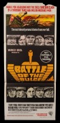 BATTLE OF THE BULGE: Original 1965 Australian daybill poster; some loss to top edge.