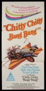DAYBILL POSTERS: Group comprising 1965 "Laurel & Hardy's Laughing 20s", 1967 "Tobruk" (Rock Hudson), 1967 "The Taming of the Shrew" (Elizabeth Taylor), 1969 "Chitty Chitty Bang Bang", 1972 "Lucky Luke", 1973 "Jesus Christ Superstar", 1976 "Chaplin Does It - 3
