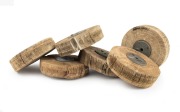Group of c. 1920s International Mutoscope Reel Company mutoscope reels, some blank, but at least one with risqu&eacute; content. (6 items)