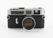 CANON: Canon Model 7 rangefinder camera [#867571], c. 1961, Canon 50mm f1.8 lens [#310296] with cap. - 2