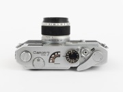 CANON: Canon Model 7 rangefinder camera [#867571], c. 1961, Canon 50mm f1.8 lens [#310296] with cap. - 4