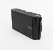 KODAK: No. 4A Folding Kodak (Model B), c. 1906, with Zeiss Kodak Anastigmat No.4 f6.3 lens, Bausch & Lomb shutter, and well-preserved red bellows. - 6