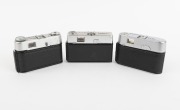 VOIGTL&Auml;NDER: Group of 1960s cameras, comprising Vito CSR, Vitoret DR, and Vito Automatic. (3 items) - 2