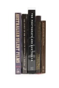 AUSTRALIAN PHOTOGRAPHIC HISTORY: Group of books, mostly hardcover, comprising Judy Annear "The Photograph and Australia", Keast Burke "Photographs of Australian Goldfields from the Holtermann Collection", Jack Cato "The Story of the Camera in Australia", 