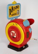 "Movie Making 1d." cast-iron tabletop mutoscope by the American Mutoscope and Biography Co. New York, c. 1920s; reel and key present, operates manually with One Penny coin, overall height 83cm. - 4