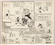 Cartoonist SAMUEL WELLS at ESSENDON MATCHES: May 1922 Essendon defeats South Melbourne by kicking 7 goals to nil in the last quarter; May 1922 Essendon draws with Fitzroy (with no goals kicked in the first quarter); the 1922 Preliminary Final in which Fit - 3