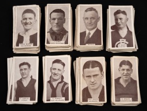 1933 W.D. & H.O. WILLS'S: "Footballers" large part-set [167/200], plus a number of duplicates; mixed condition.