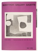 PATRICK HERON (1920-1999), Spring (Abstract, Red and Green), gouache on paper, signed and inscribed verso "Patrick Heron, April 1, 1973, Gouache", bearing "Bonython Art Gallery, Sydney" exhibition label, 60 x 77cm, 77 x 97cm overall. Accompanied by Bonyt - 5
