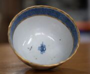 Antique English blue and white porcelain tea ware, comprising of a teapot (no lid), sparrow beak jug, teacups, tea bowls, saucers and bowl, mixed condition, 18th/19th century, (18 items), the teapot 14cm high. - 5