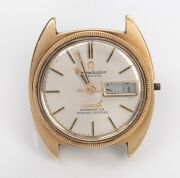 OMEGA Constellation automatic in gold capped case, dial with day/date window, baton numerals, marked "Omega Chronometer Officially Certified" (stem, crown and strap absent); together with an OMEGA Seamaster automatic in stainless steel case, with gold bat - 3