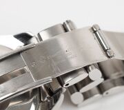 OMEGA "Seamaster" automatic chronograph gents wristwatch in stainless steel case with original bracelet and clasp, accompanied by original documentation, box and packaging (Note: Leatherette box deteriorated and scuffed), 40mm wide including crown. - 8