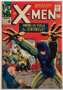 X-MEN - SILVER AGE: Group comprising original 1964 issues #6-7 and 1965 issues #10-14; noted Juggernaut and Sentinels key issues; condition variable, generally very good. (7 items) - 9