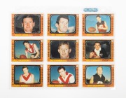 SCANLENS: 1967 "Footballers" complete set [72]; mostly higher grades. - 4