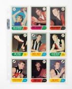 SCANLENS: 1969 "Footballers" complete set [48]; VG/VF - 4