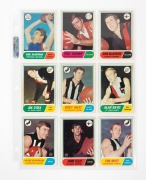 SCANLENS: 1969 "Footballers" complete set [48]; VG/VF - 5