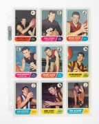 SCANLENS: 1969 "Footballers" complete set [48]; VG/VF - 6