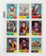 SCANLENS: 1969 "Footballers" complete set [48]; VG/VF - 7
