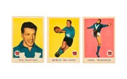 SCANLENS: 1964 "Footballers" complete set [33], attractively displayed in half-size album; mixed condition.