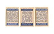 SCANLENS: 1964 "Footballers" complete set [33], attractively displayed in half-size album; mixed condition. - 2