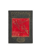 ESSENDON 1962 PREMIERSHIP: Season ticket for member #5273, with fixture list and holes punched for each game attended.