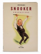 SNOOKER PLAYER AUTOGRAPHS: A copy of "John Ireland's Snooker Characters" by Ted Lowe (1989), with thirteen signatures to the title page, including those of Ken Doherty, Peter Ebdon, Michael Judge, Stephen Lee, and Chris Small. - 2