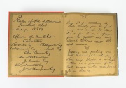 "The Australian Game of Football Since 1858", edited by James Weston, 2008 limited edition #119/150, bound in Sherrin red leather with matching archive box and CoA, gilt title and edges, 396pp., published on behalf of the AFL by the Slattery Group. - 2