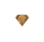 1924 PARIS OLYMPICS: Australian Team lapel pin (with screw fitting) made by W.Kerr; bronze and green enamel "8TH OLYMPIAD" depicting a discus thrower. Extremely rare; this is the first example we have offered. Australia was represented by a team of 35 at - 2
