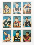 SCANLENS: 1968 "Footballers" (scarcer Series B) complete set [40] plus 1 duplicate; mixed condition, generally G/VG. - 3