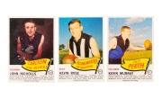SCANLENS: 1966 "Footballers" part-set [52/72, including 4 die-cut variants, 3 of which unpopped]; G/VG.