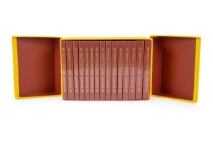 WISDEN'S CRICKETERS' ALMANACKS: Boxed set of fifteen official facsimile reprints spanning the years 1864 to 1878; limited edition #437/1000, in original yellow Wisden box; superb condition.