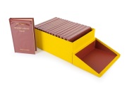 WISDEN'S CRICKETERS' ALMANACKS: Boxed set of fifteen official facsimile reprints spanning the years 1864 to 1878; limited edition #437/1000, in original yellow Wisden box; superb condition. - 3