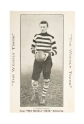 GEELONG - L. JAMES: Circa 1910 The Weekly Times "Victorian Footballers" postcard; VF.