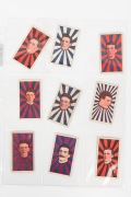 1910-11 Sniders & Abrahams 'Australian Footballers', Series F (Rays), part set [22/60]. Mainly G/VG. [from the rarest of the Sniders & Abrahams sets]. - 4