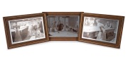 A 19th century silk-woven tapestry by Neyret Fr&egrave;res titled "The Billiard Lesson", framed and glazed, 33 x 42cm overall, together with six other framed billiards illustrations, three of which on brushed aluminium. (7 items) - 3