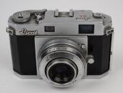 RANGEFINDER CAMERAS: Circa 1950s group comprising Braun Paxette (2), Braun Super Paxette, Okaya Optic Lord IVA, Sanei Samoca-35, and Yamato Atlas 35 II. (6 items) - 8