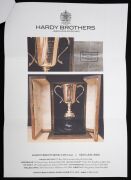1920 PRINCE OF WALES GOLD CUP: 15ct gold trophy by Hardy Bros, on wooden plinth, offered with original oak case, engraved "Australian Jockey Club/Winter Meeting/In Honour of H.R.H. The Prince of Wales/19th June 1920... - 4