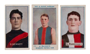 A small accumulation including Wills "Past & Present Champions" 1905-10, various Sniders & Abrahams types 1905-10, including "Incidents in Play". Mixed condition. (Total: 39).