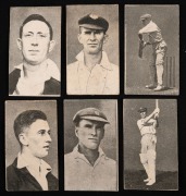 1928 Hoadley's Chocolates "Cricketers" Series, a part set (18/33) including a'Beckett, Bardsley, Blackie, Ellis, Jackson, Kippax, Mailey, Oxenham, Richardson and Ryder; mixed condition. - 3