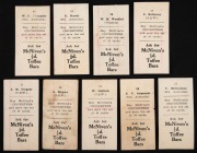 1929 McNiven's &frac12;d Toffee Bars "Cricketers", large part set (25/40), being the largest assembly of these rare cards we have ever offered. The cards present include Chapman, Sutcliffe, Hammond, Larwood, Duckworth, Ryder, Richardson, Grimmett, Oldfield, Andr - 4