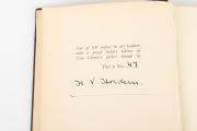 "Googlies - Coals from a Test Cricketer's Fireplace" signed limited edition #47/100 by H.V. Hordern, with illustrations by Tom Glover; Angus & Robertson, Sydney, 1932. - 2