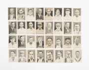 SWEETACRES: 1932 "Test Match Record" complete set [32], including Don Bradman; mixed condition, generally mid to higher grades.