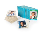SCANLENS: A group comprising 1980 part-set (97/168 plus 1 checklist and 34 duplicates), 1981 part-set (69/168 plus 88 duplicates), and 1986 part-set (90/132); mixed condition. (379 cards)