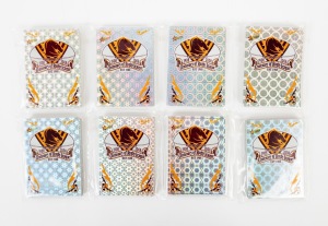 SELECT TRADING CARDS - HOLOFOIL: Eight complete sets of sixteen 2008 Brisbane Broncos Centenary of Rugby League trading cards, numbered CL1-CL16; potential for the reseller. (128 cards)