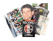 ROBERT HARVEY: A group of signed items, mostly photographs, including one also signed by Nicky Winmar. (10 items)