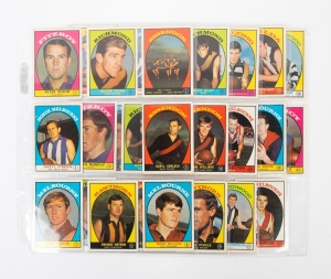 SCANLENS: 1968 "Footballers" (Series A) part-set [43/44]; mostly excellent.