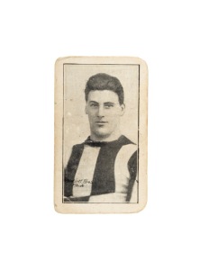 1923 Lenten's Shamrock Store (Bendigo) 'Victorian Country Footballers' - Bendigo East No.17, C. Webb.