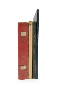 A group of four hard-bound publications pertaining to the Melbourne Olympics, comprising "The Official Report Of The Organizing Committee Of The XVI Olympiad" (ex. Burwood High School), December 15 1956 issue of "Pix" magazine with Betty Cuthbert on cover, and two different souvenir books by Colorgravure Publications. (4 items)