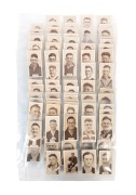 1933 W.D. & H.O. WILLS "FOOTBALLERS 1933" large part set (160/200); mixed condition.