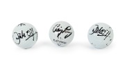 GARY PLAYER: Signature on a Callaway 1 HX-Tour golf ball, together with two other signed balls. (3 items)