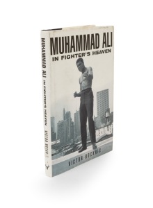 MUHAMMAD ALI: Signature to title page of 1998 book "Muhammad Ali - In Fighter's Heaven" by Victor Bockris.